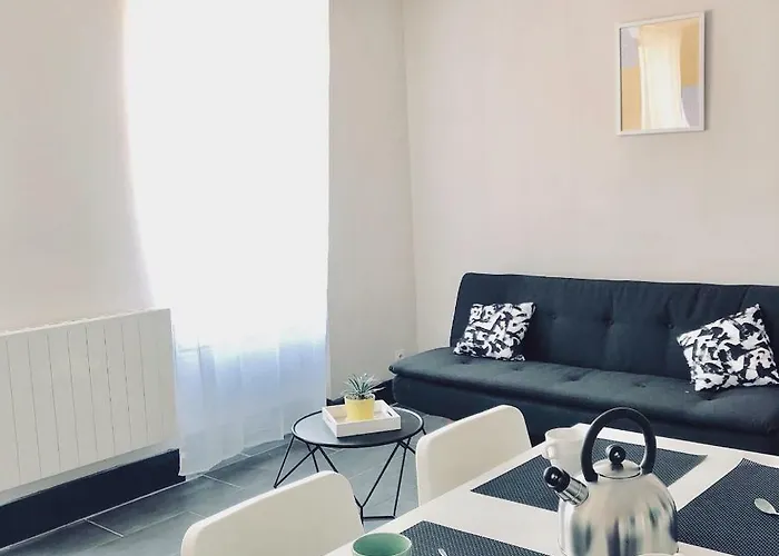 Spacieux, Climatise, Quartier Calme, Proche Chateau, Le Cocon De Joy Appartement Carcassonne